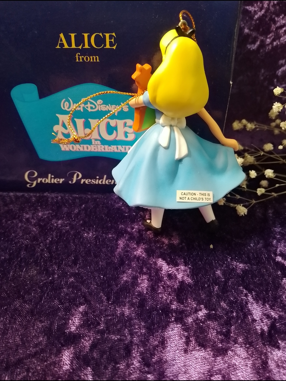 Disney Alice Christmas Ornament. - Picture 4 of 4